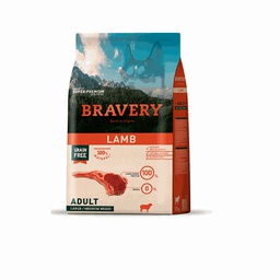 [8436538942253] BRAVERY ADULT MEDIUM-GRANDE CORDERO 4KG